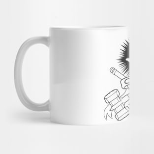 Cleric Class - Black Design Mug